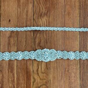 Rhinestone crystal belts